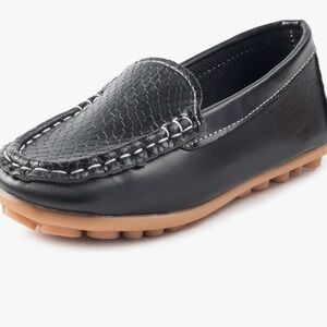 Fudaolee Boys Loafers Dress Flats Slip-ons Oxford size 12 kids